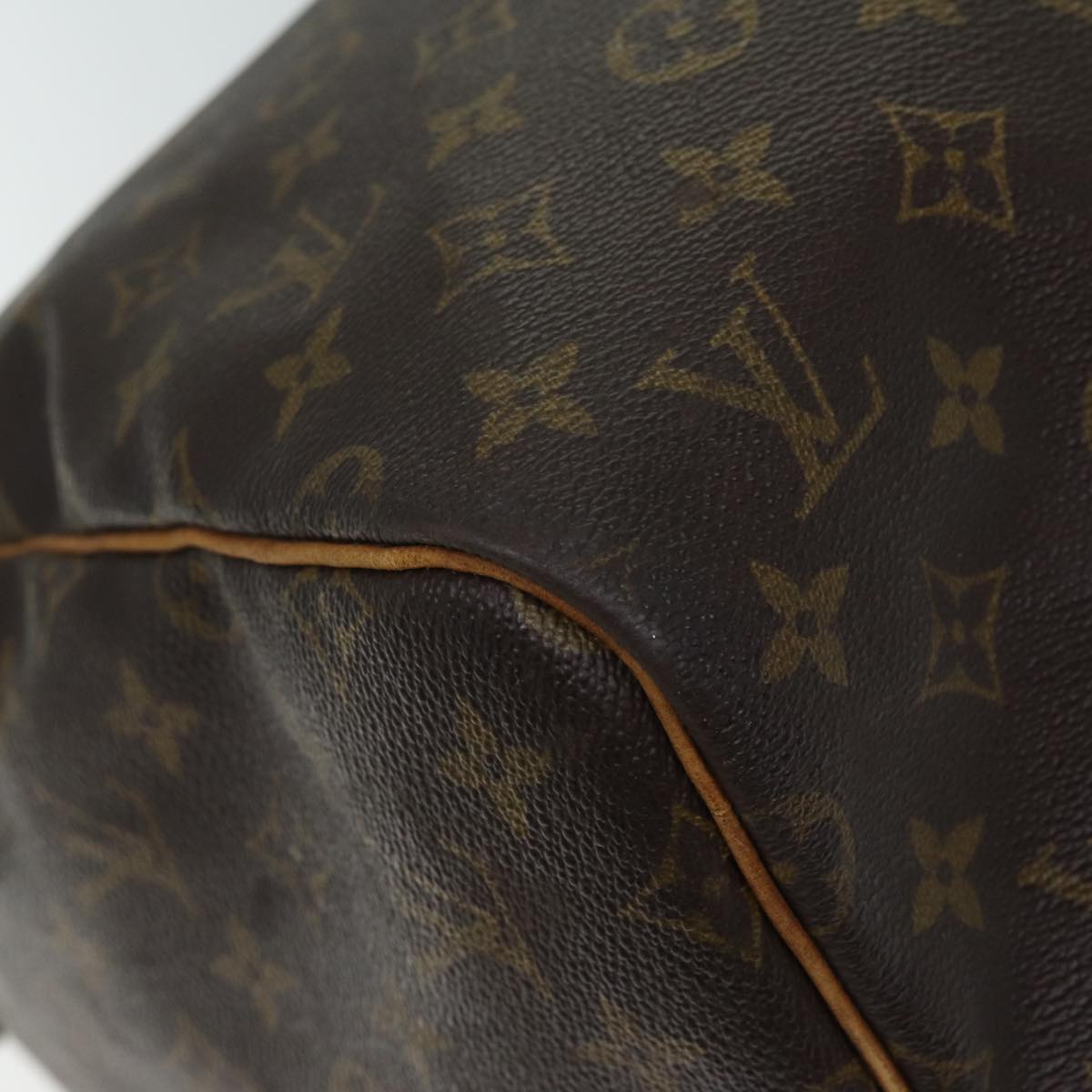 LOUIS VUITTON Monogram Keepall 55 Boston Bag M41424 LV 69921