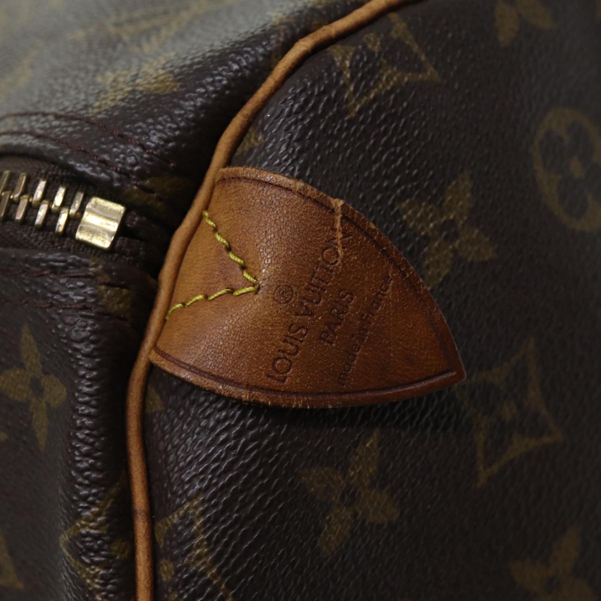 LOUIS VUITTON Monogram Keepall 55 Boston Bag M41424 LV 69921