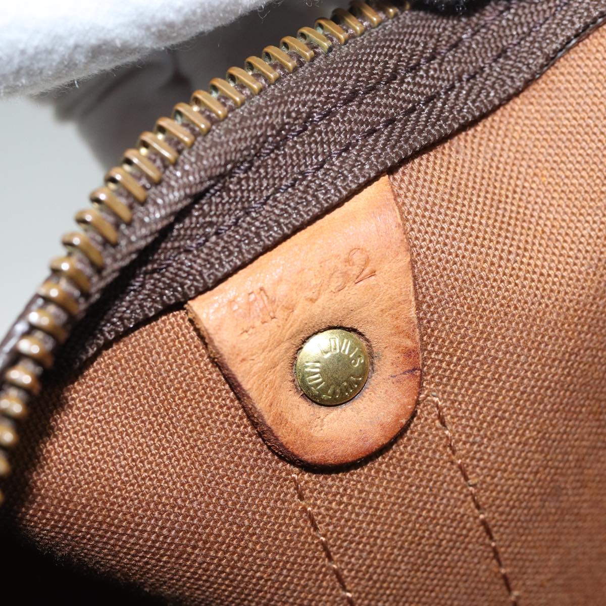 LOUIS VUITTON Monogram Keepall 55 Boston Bag M41424 LV 69921