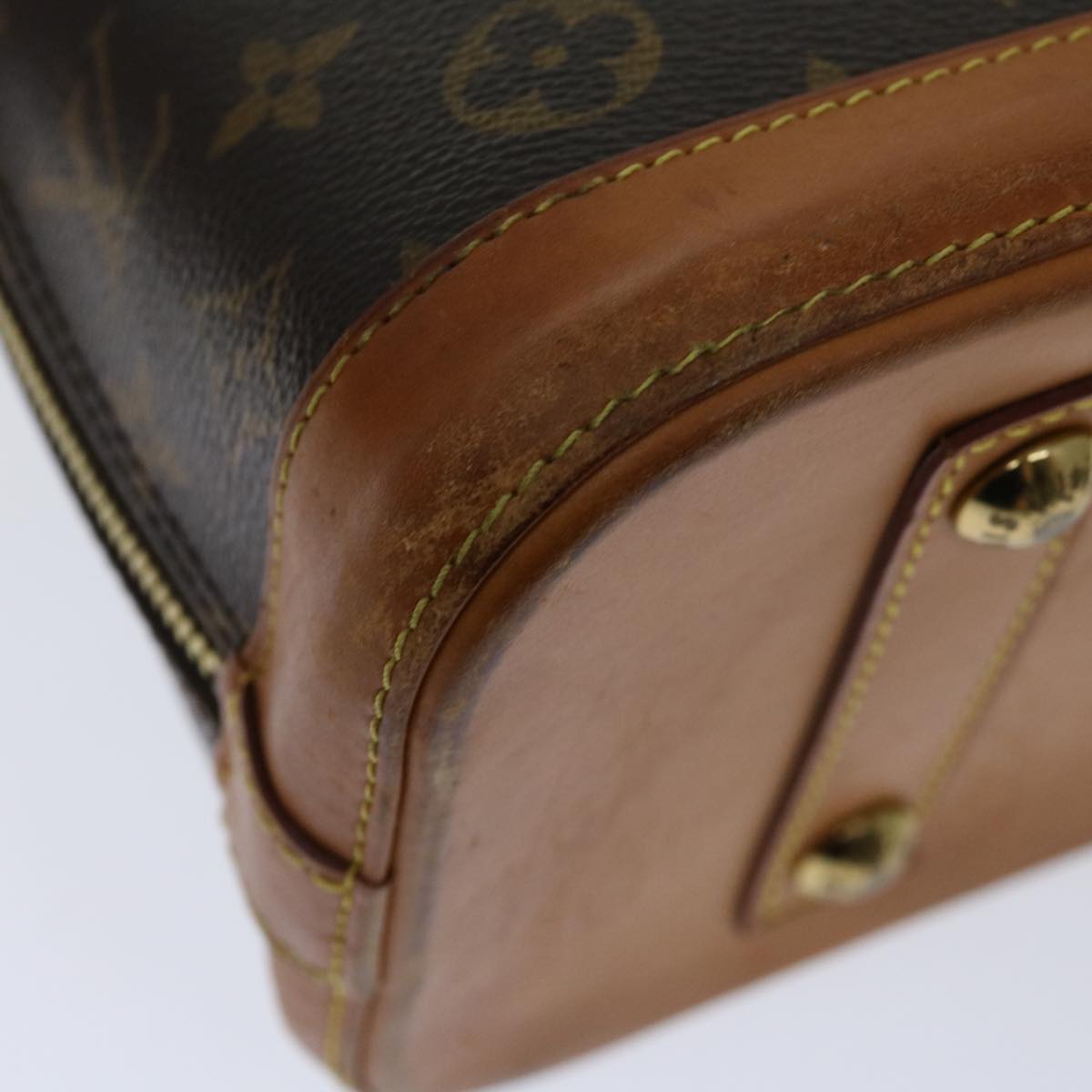 LOUIS VUITTON Monogram Alma Hand Bag M51130 LV 69930