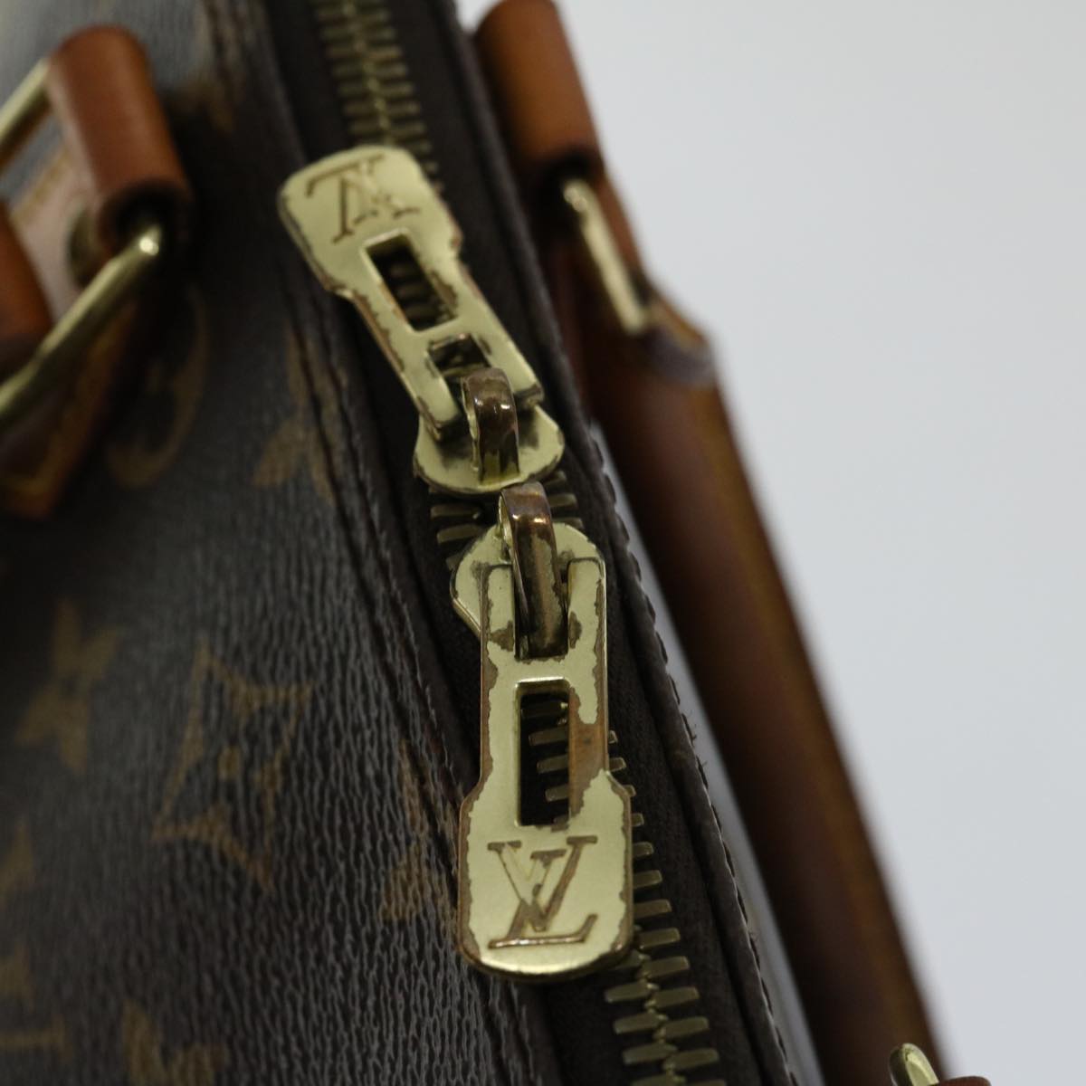 LOUIS VUITTON Monogram Alma Hand Bag M51130 LV 69930