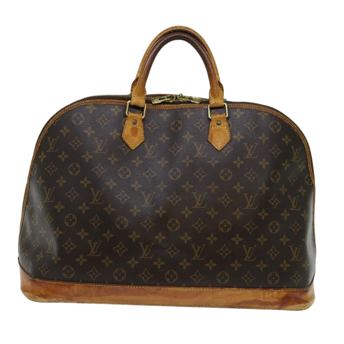 LOUIS VUITTON Monogram Alma Voyage MM Hand Bag M41446 LV 69931