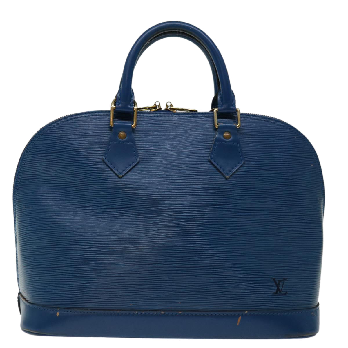 LOUIS VUITTON Epi Alma Hand Bag Toledo Blue M52145 LV 69932
