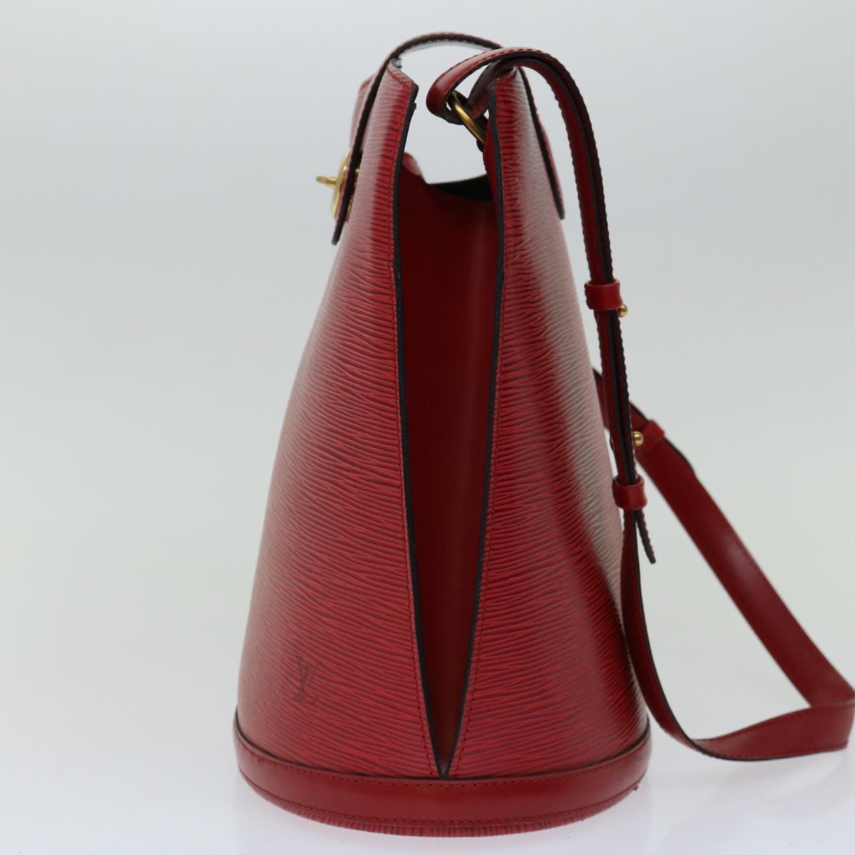 LOUIS VUITTON Epi Cluny Shoulder Bag Red M52257 LV 69933