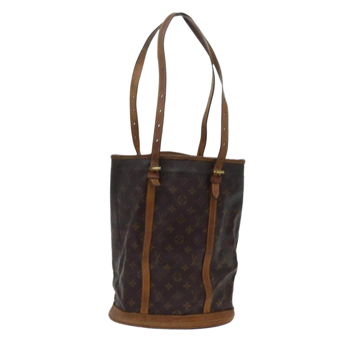 LOUIS VUITTON Monogram Bucket GM Shoulder Bag M42236 LV 69938