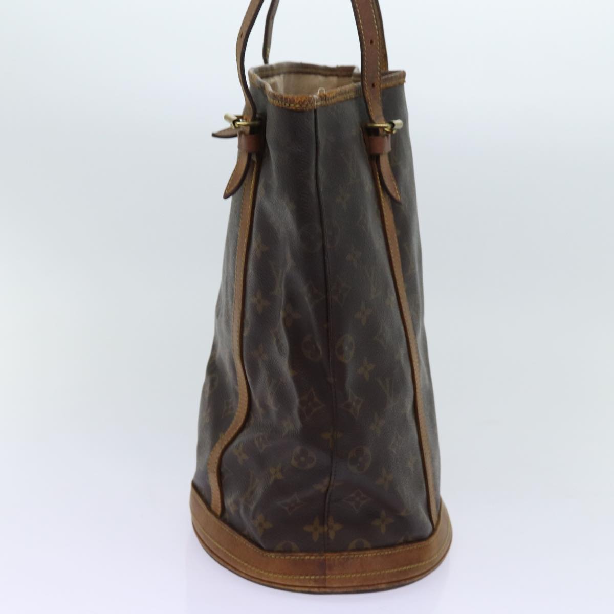 LOUIS VUITTON Monogram Bucket GM Shoulder Bag M42236 LV 69938