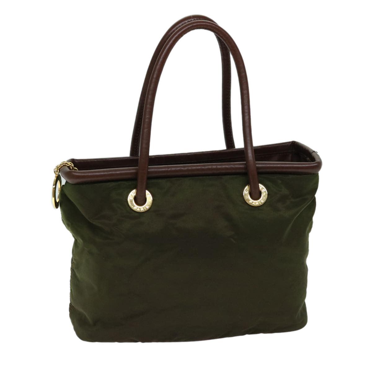 Luxury PradaHand Bag Nylon Khaki 69940
