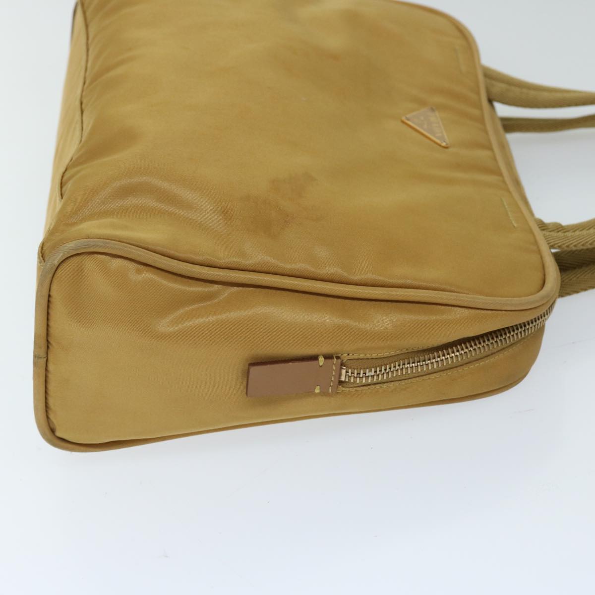 Luxury PradaHand Bag Nylon Beige 69941