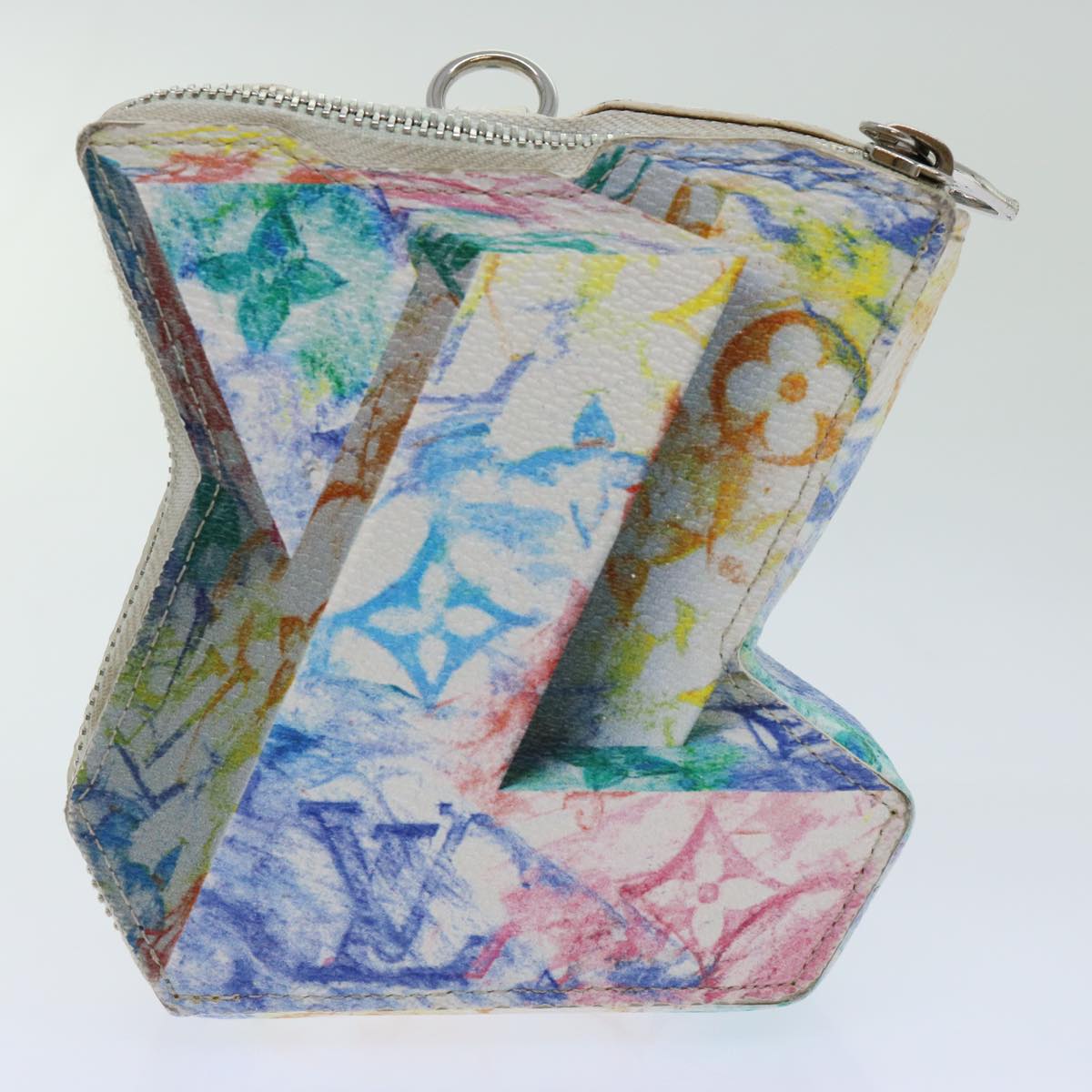 LOUIS VUITTON Monogram Pastel Colors LV Block Multicolor M57277 LV 69979A