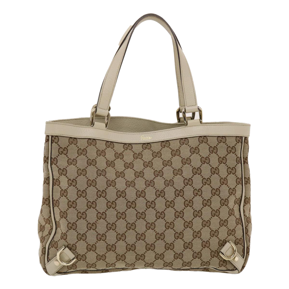 Gucci Gg Canvas  Canvas Tote Bag