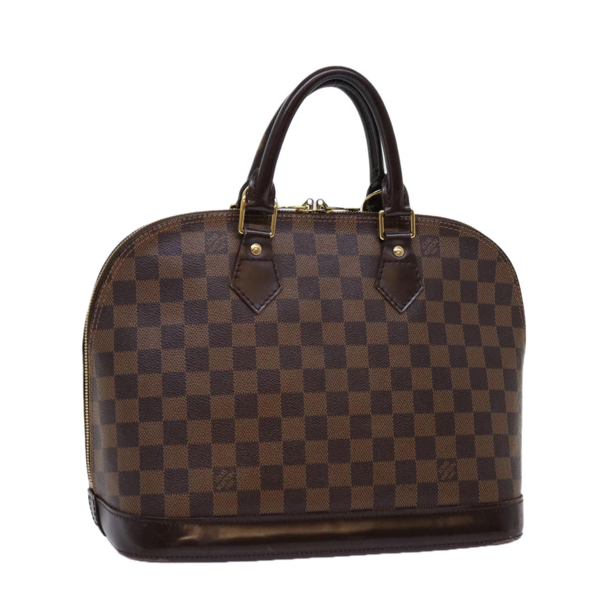 LOUIS VUITTON Damier Ebene Alma Hand Bag N51131 LV 69984