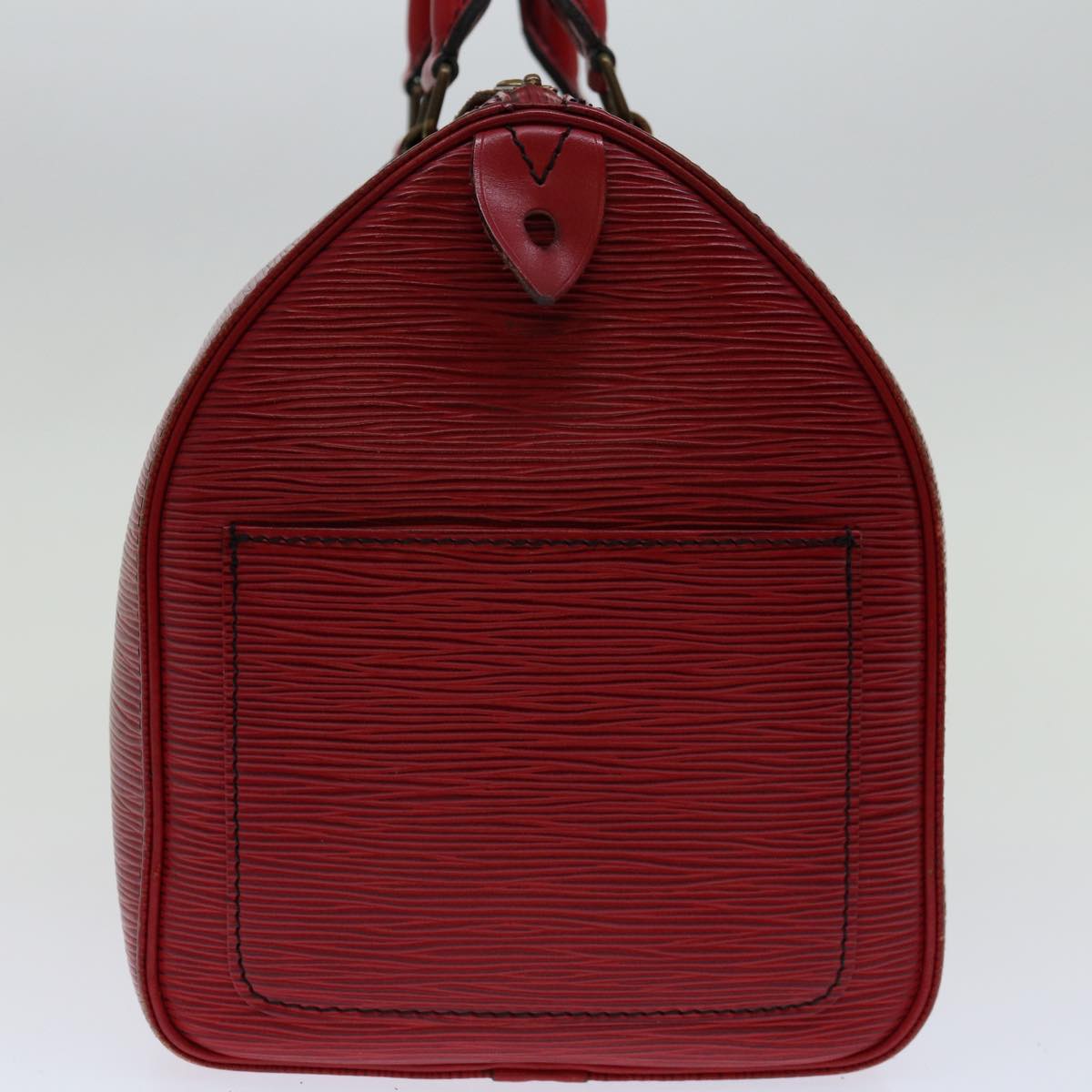 LOUIS VUITTON Epi Speedy 30 Hand Bag Castilian Red M43007 LV 69985