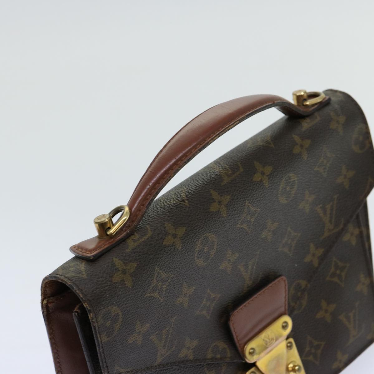 LOUIS VUITTON Monogram Monceau 26 Shoulder Bag 2way M51187 LV 69987