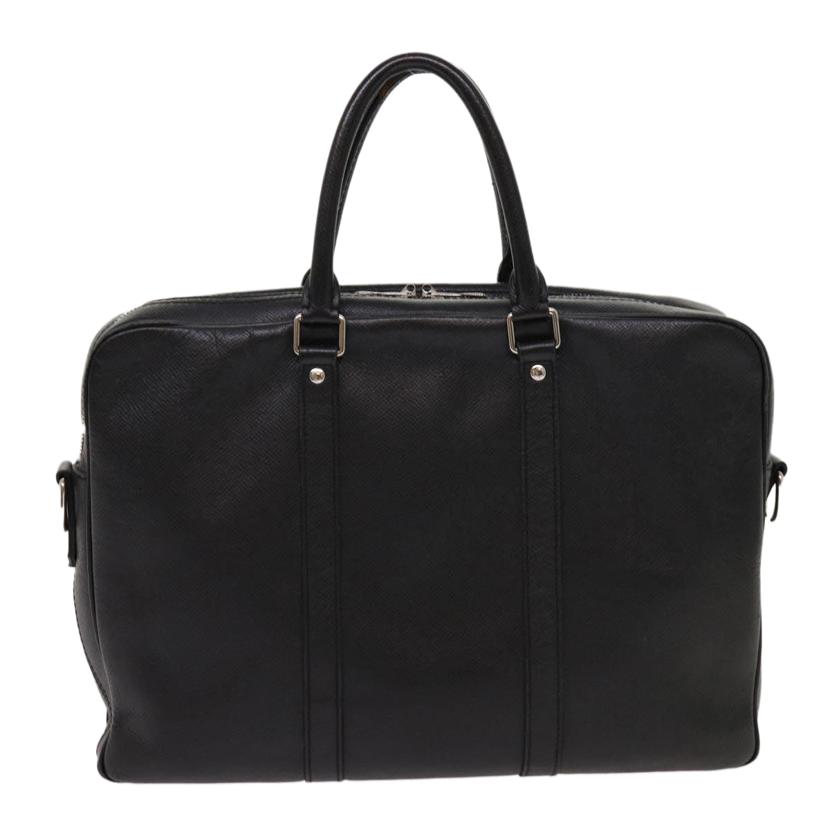 LOUIS VUITTON Taiga Porte Documents Voyage Business Bag Noir M30925 69997