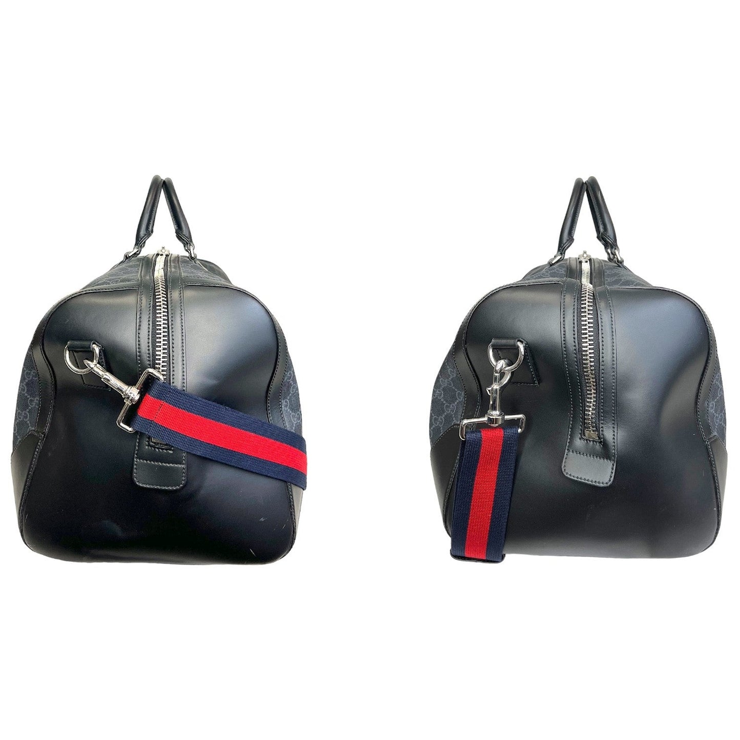 Luxury Gucci GG Supreme Carry-On Duffle Bag
