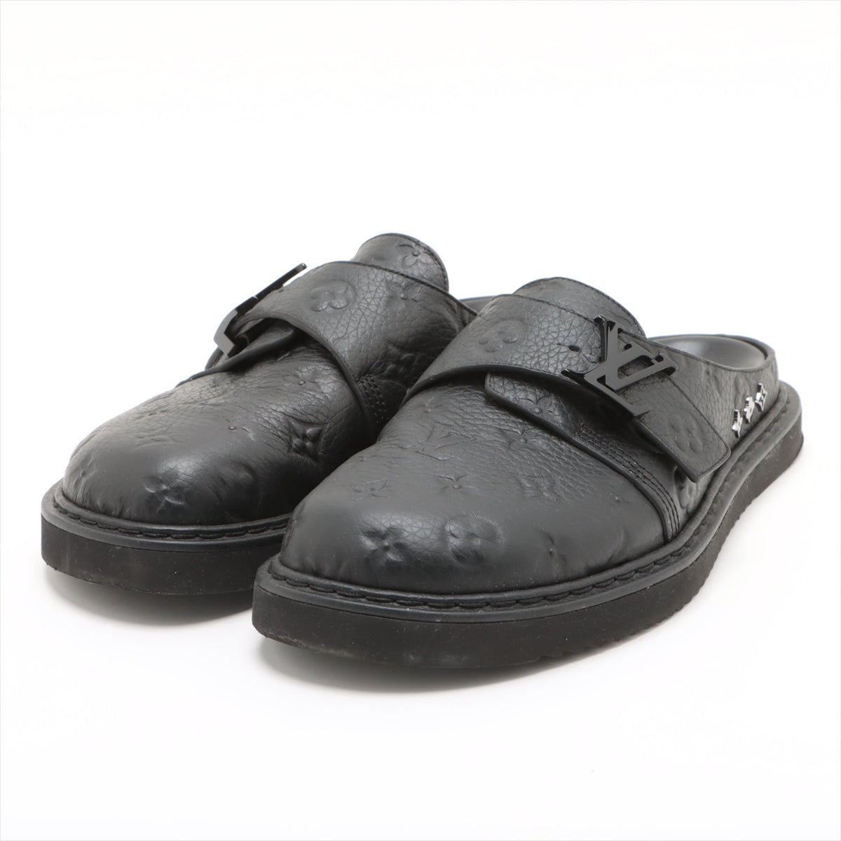 Louis Vuitton LV IJ Line 22 Years 7  Black FD0232 Monogram LX Logo