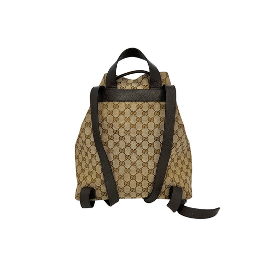 Luxury Gucci GG Supreme Drawstring Backpack