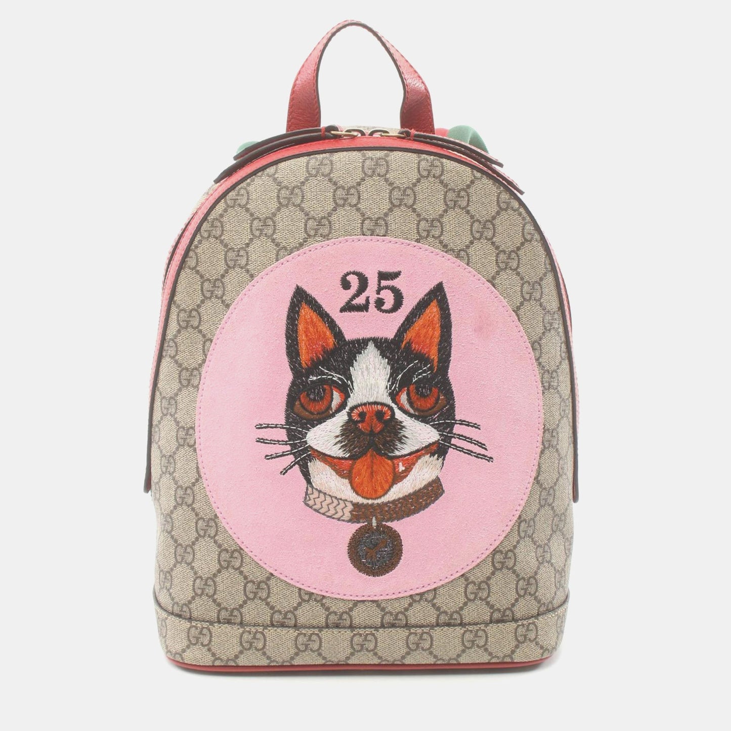 Luxury Gucci Trending 2025 Brown Canvas GG Supreme Bosco Backpack