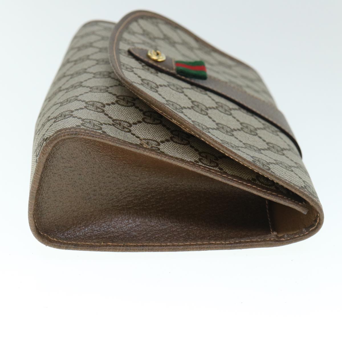 Gucci Gg Canvas  Canvas Clutch Bag
