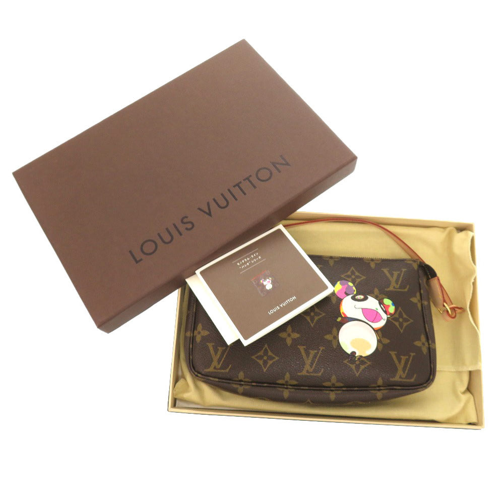 LOUIS VUITTON Pouch M51981 Monogram canvas Brown Accessory pouch Monogram panda Pochette Accessoires Women