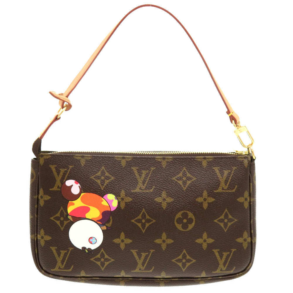 LOUIS VUITTON Pouch M51981 Monogram canvas Brown Accessory pouch Monogram panda Pochette Accessoires Women