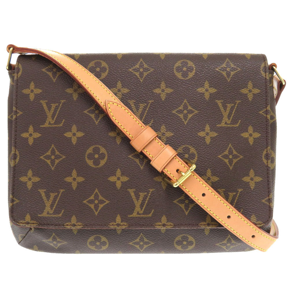 LOUIS VUITTON Shoulder Bag M51257 Monogram canvas Brown Monogram Musette Tango Short Strap