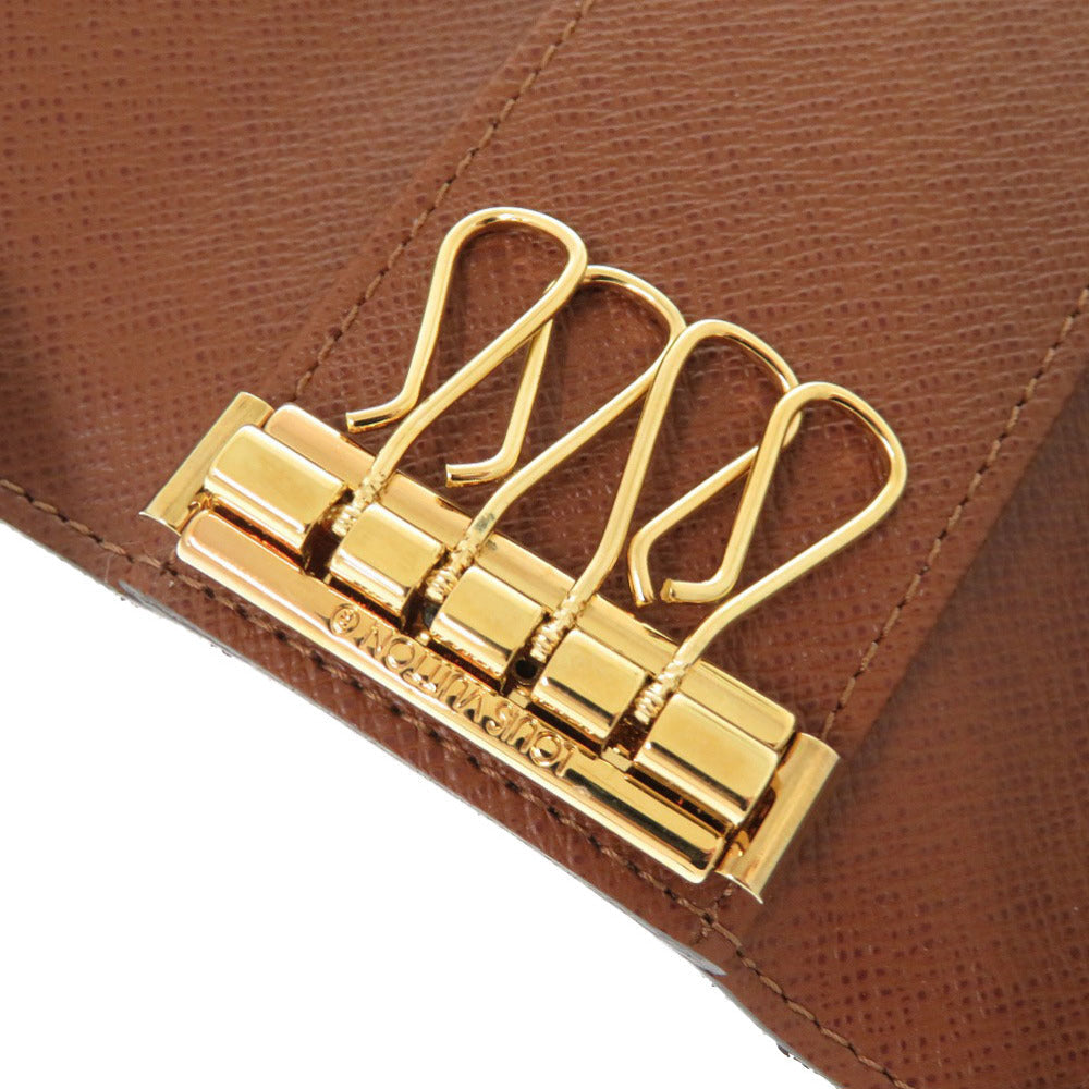 LOUIS VUITTON Key case Key holder  M69517 Monogram canvas Brown 4 hooks Monogram Multicles4 Women