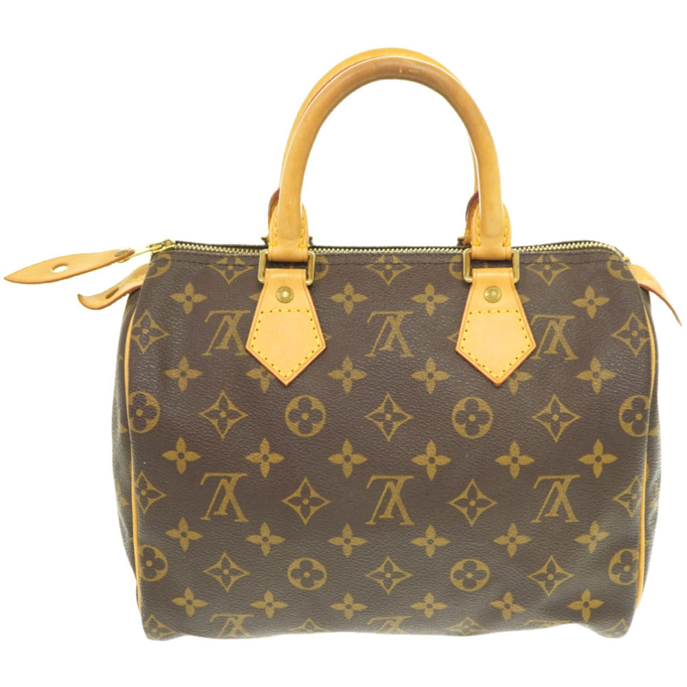 LOUIS VUITTON Handbag M41528 Monogram canvas Brown Monogram Speedy 25