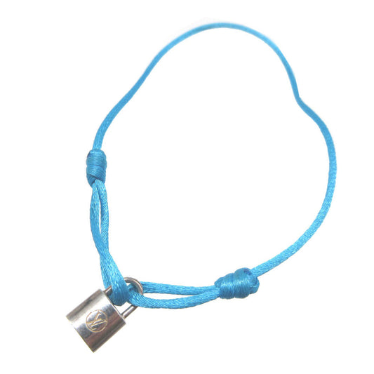 LOUIS VUITTON bracelet A07242 Silver925 Silver Cord Bracelets Bracelet Lockit Women()