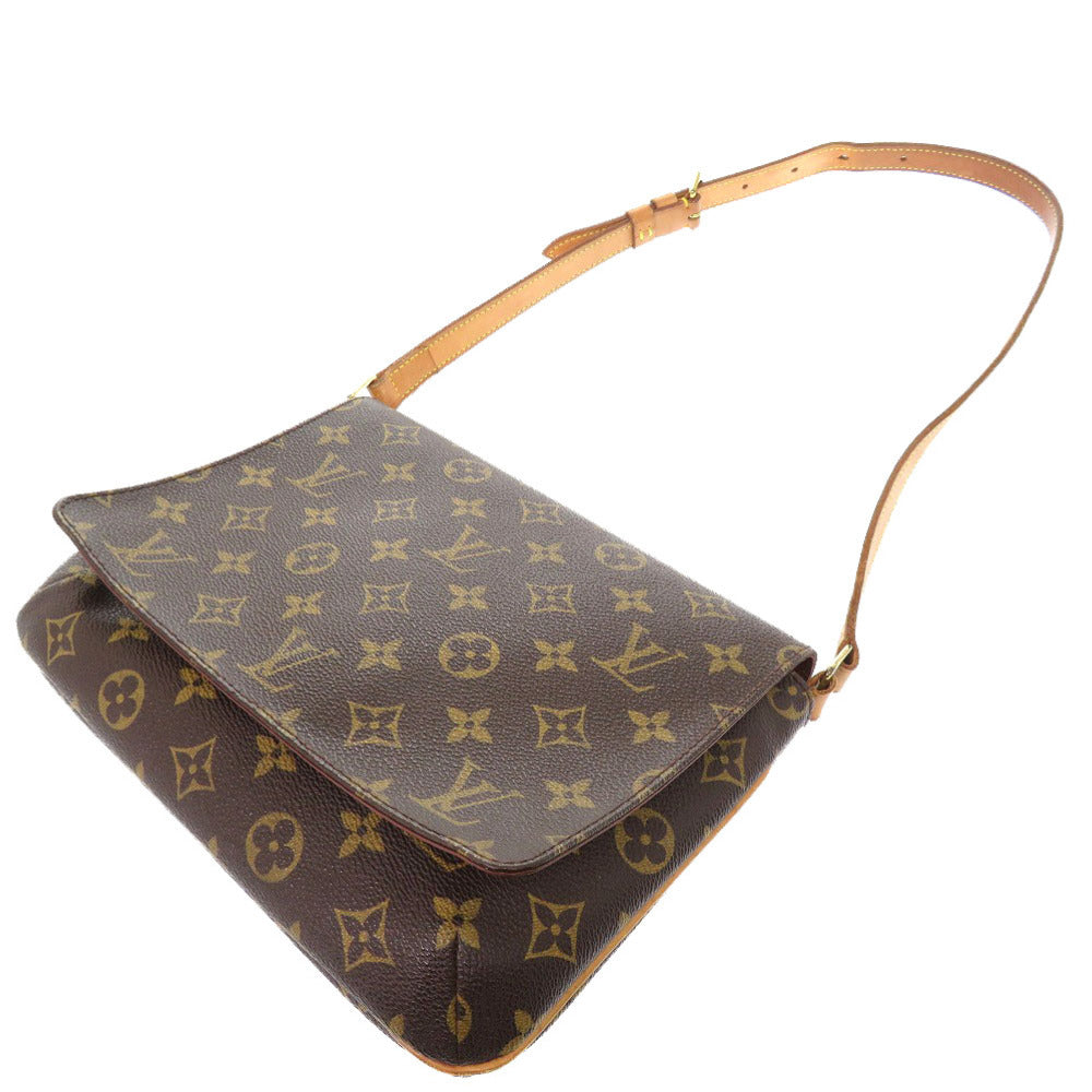 LOUIS VUITTON Shoulder Bag M51257 Monogram canvas Brown Monogram Musette Tango Short Strap