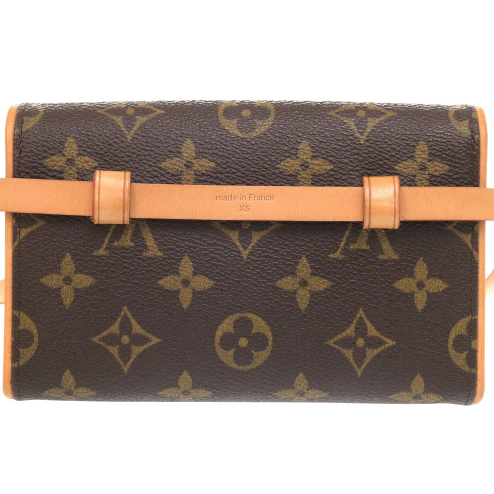 LOUIS VUITTON Waist bag M51855 Monogram canvas Brown Monogram Florentine XS Pochette XS