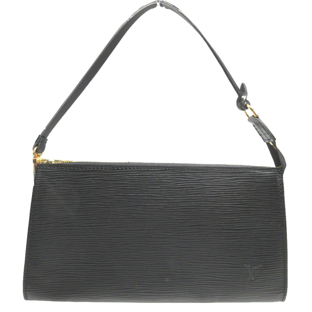 LOUIS VUITTON Pouch M52942 Epi Leather Noir Epi Pochette Accessoires