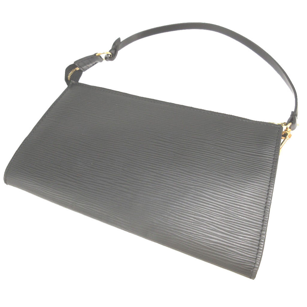 LOUIS VUITTON Pouch M52942 Epi Leather Noir Epi Pochette Accessoires