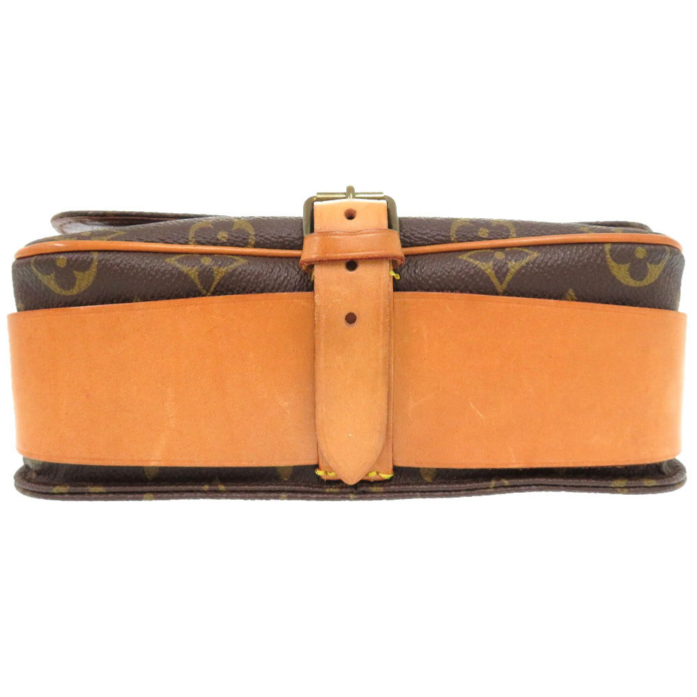LOUIS VUITTON Shoulder Bag M51253 Monogram canvas Brown Monogram Cartouchiere 22