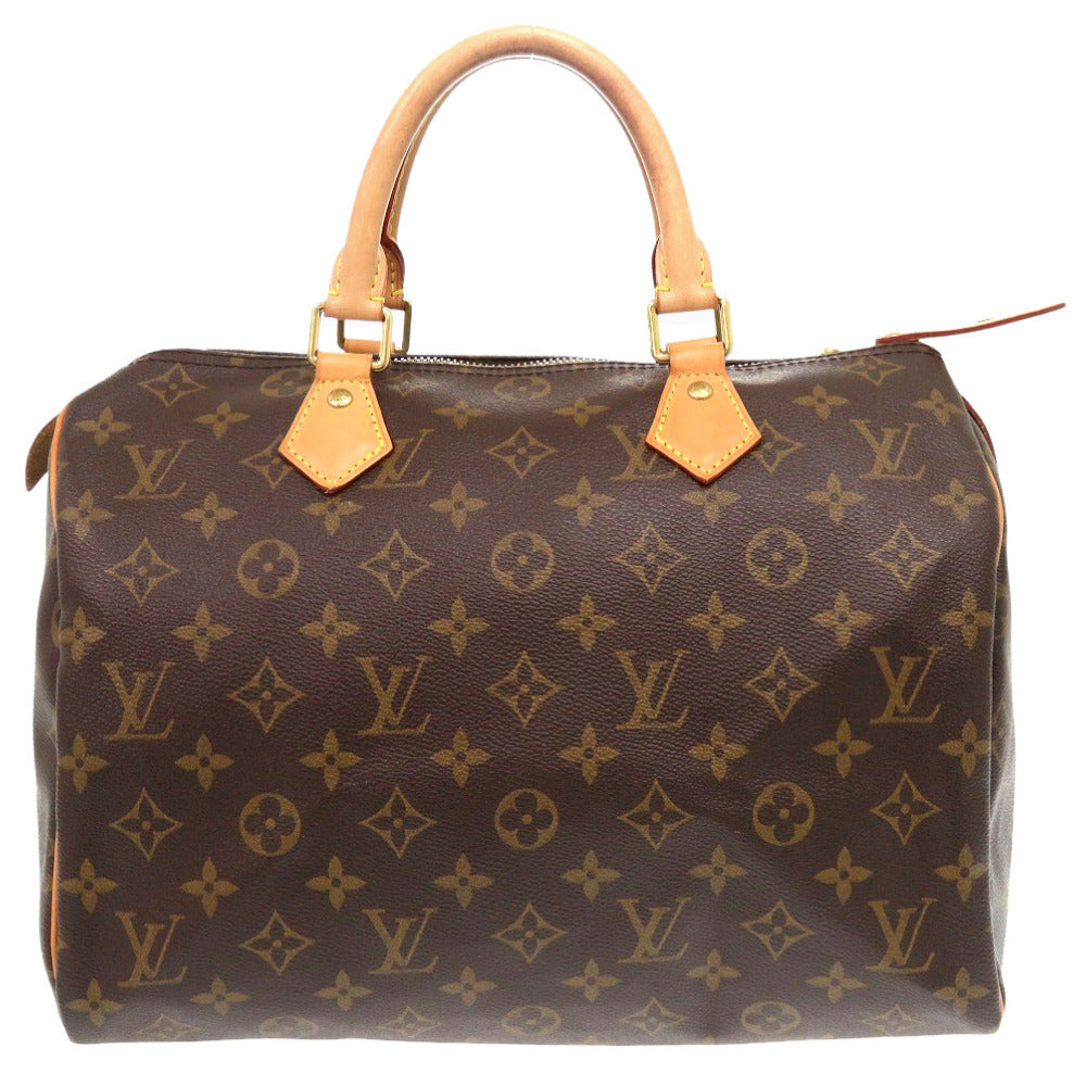 LOUIS VUITTON Handbag M41108 Monogram canvas Brown Monogram New Speedy 30