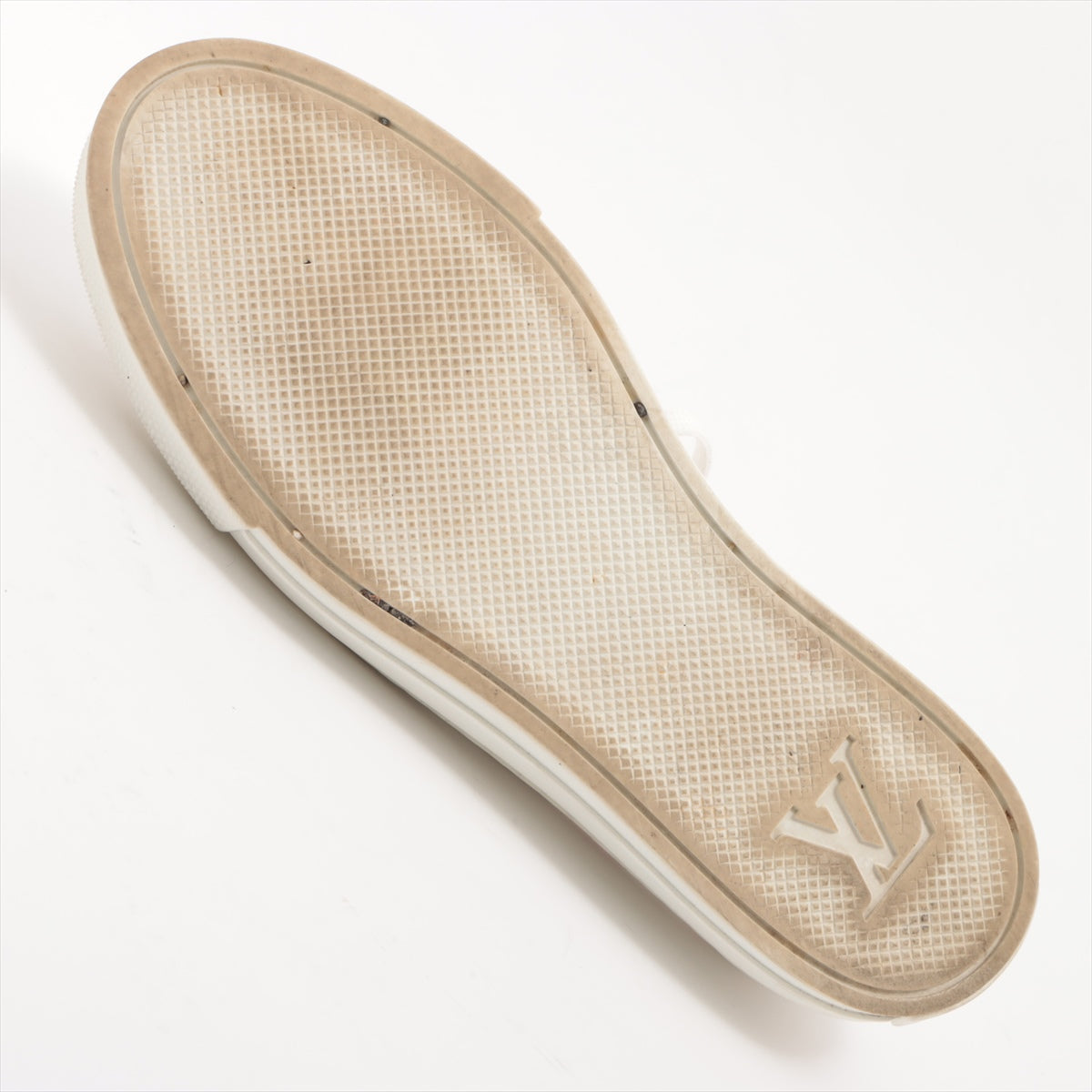 Louis Vuitton 20 Years Mesh  Leather Trainers 39 1/2  White × Pink LD0220 Monogram
