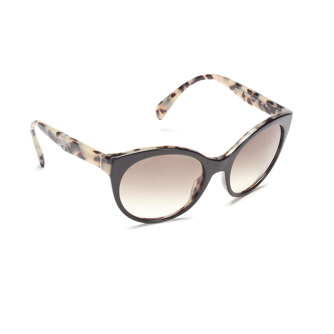 Luxury PradaOversized Leopard Print Sunglasses