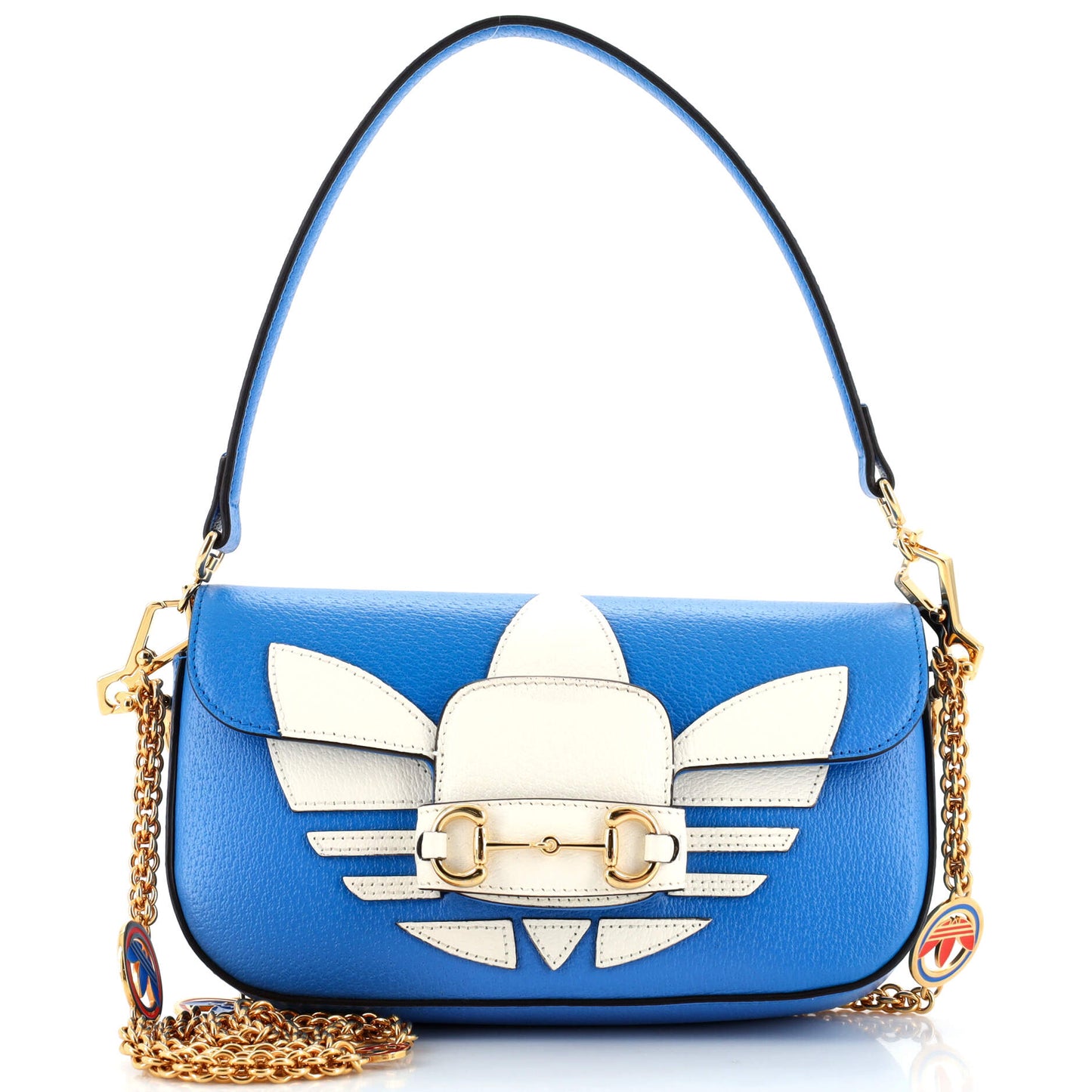 Luxury Gucci Trending 2025 x Adidas Horsebit 1955 Shoulder Bag Leather Small