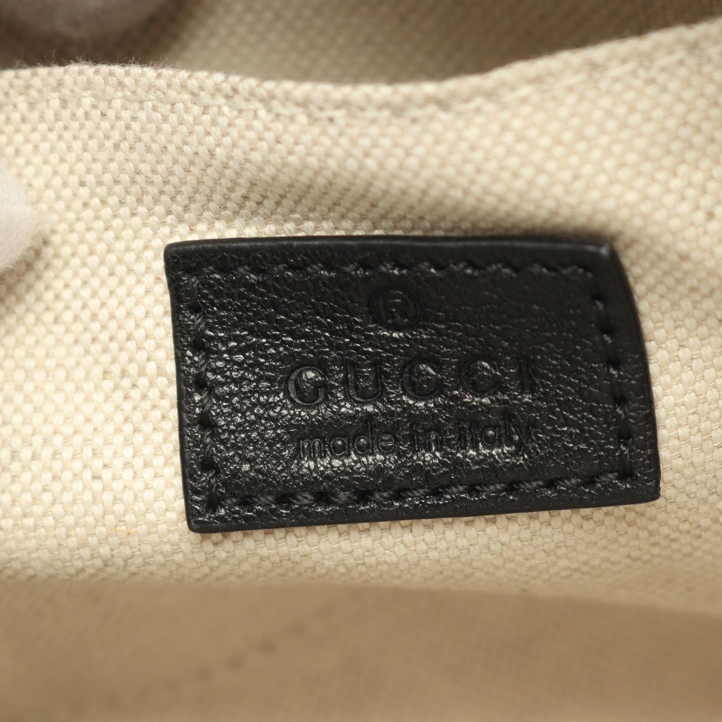 Gucci Blondie Leather Shoulder Bag Black