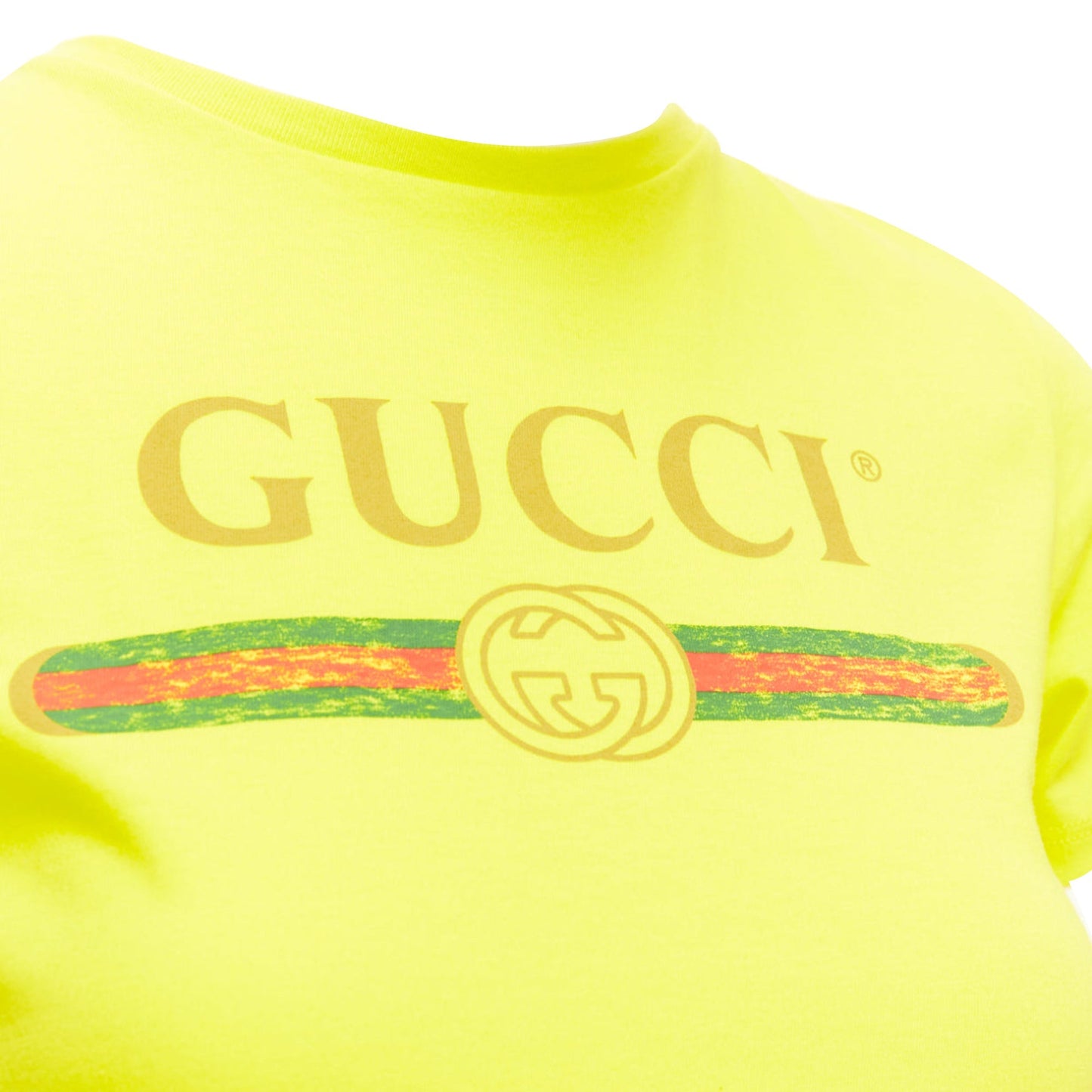 Gucci Kids Logo Crew Neck Tshirt