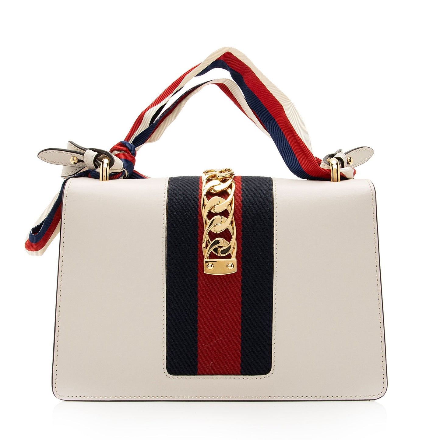 Gucci Calfskin Sylvie Small Shoulder Bag
