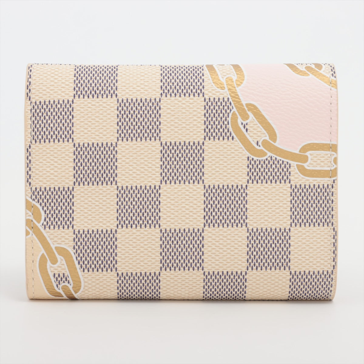 Louis Vuitton Damierazur Portfolio Victoria N40468 Compact Wallet