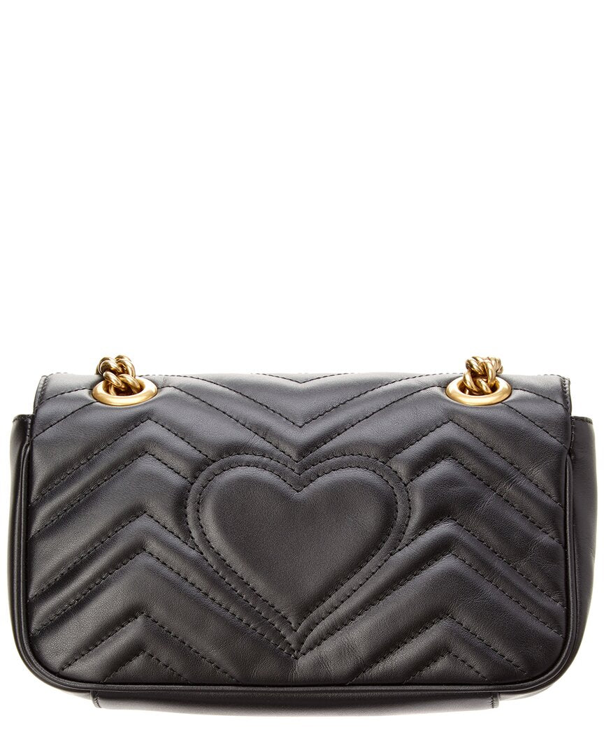 Luxury Gucci Trending 2025 GG Marmont Mini Matelasse Leather Shoulder Bag