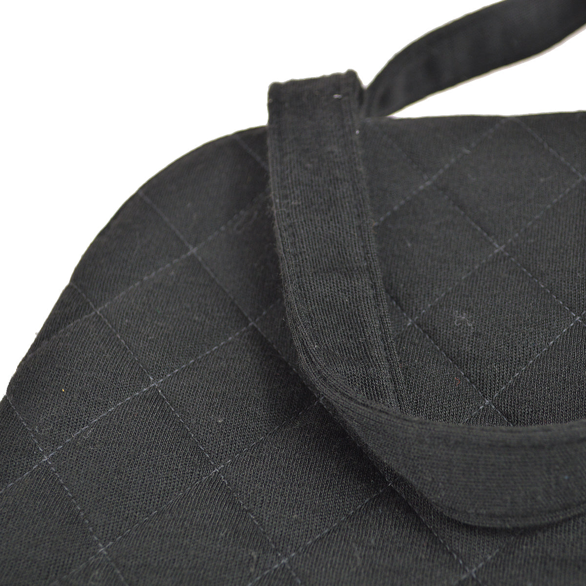 Luxury Chanel 1996-1997 Kisslock Handbag Black Cotton