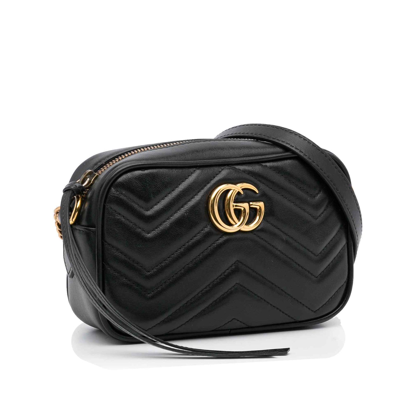 Luxury Gucci Trending 2025 Mini GG Marmont Matelassé Camera Bag ()