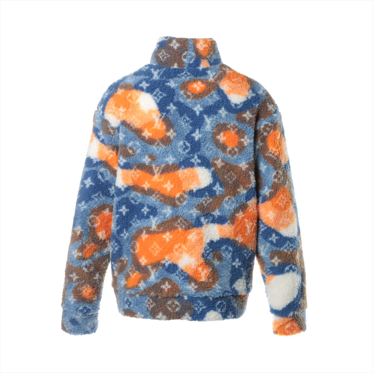 Louis Vuitton 23SS Wool x Polyester Jacket L  Multicolor RM231Q Monogram Jacquard Camouflage Bronzard