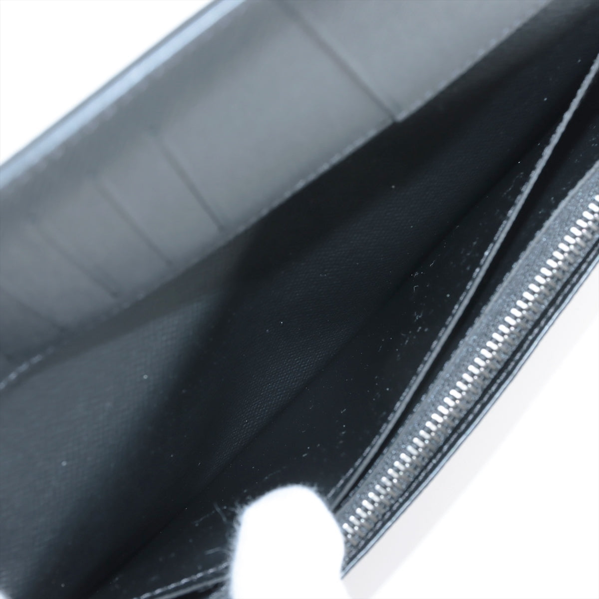 Louis Vuitton Monogram Portefolio Brother M61697 Black Wallet