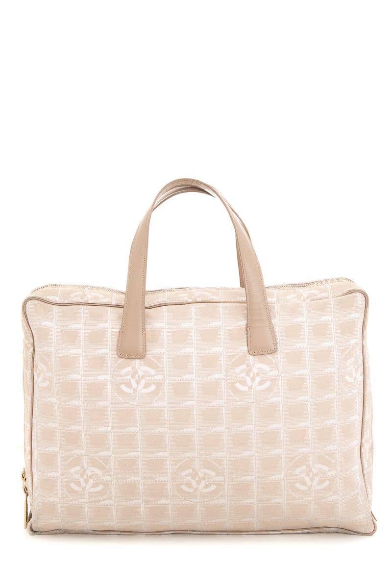 Luxury Chanel Natural Travel Ligne Tote