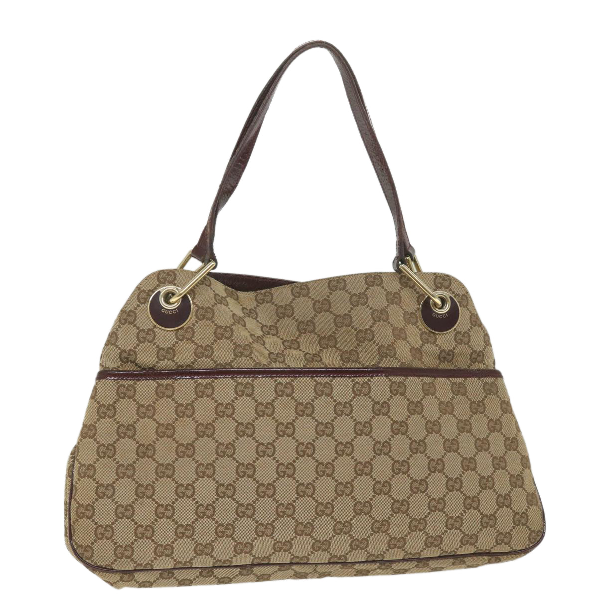 Gucci Gg Canvas  Canvas Tote Bag