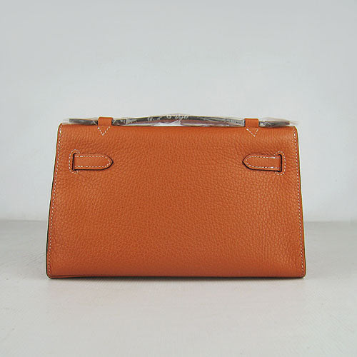 Luxury Hermes Kelly 22cm handbag H008 orange